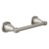 DELTA® 77608-SS Mini Towel Bar, Stryke®, 8 in L Bar, 3-3/8 in OAD x 2-1/8 in OAH, Zinc, Stainless