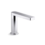 Kohler® 103C36-SANA-CP Composed® Faucet with Kinesis™ Sensor Technology and AC Powered, 0.5 gpm Flow Rate, 4-7/8 in H Spout, Grid Drain, 1 Faucet Hole, Polished Chrome, Touchless
