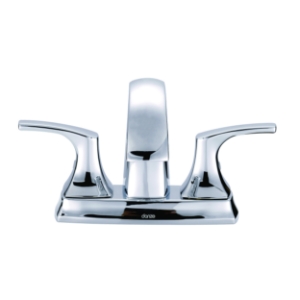 Danze® D307018 Vaughn™ Centerset Lavatory Faucet, Polished Chrome, 2 Handles, Metal Pop-Up Drain, 1.2 gpm Flow Rate