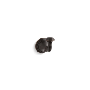 Kohler® 10555-2BZ Robe Hook, Devonshire®, 1 Hook, 3-3/16 in OAD x 3-1/4 in OAH, Metal, Oil-Rubbed Bronze