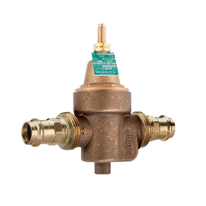 WATTS® 0009807 LFN55B-M1 Standard Capacity Pressure Reducing Valve, 3/4 in Nominal, Viega ProPress® End Style, 400 psi Pressure, Brass Body