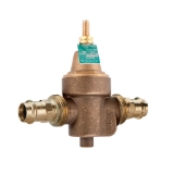 WATTS® 0009807 LFN55B-M1 Standard Capacity Pressure Reducing Valve, 3/4 in Nominal, Viega ProPress® End Style, 400 psi Pressure, Brass Body