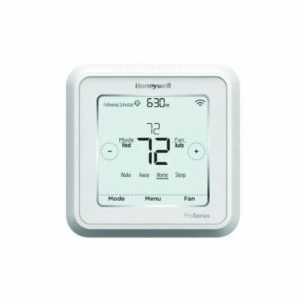 Honeywell Home Tradeline® TH6320WF2003/U 6000 Thermostat, Programmable Thermostat, 40 to 90 deg F Heat/50 to 99 deg F Cool Control, Relay Switch, RC, R, C, W, W2 - AUX, Y, Y2, O/B, G, K, E, U, L/A, S, S Terminal