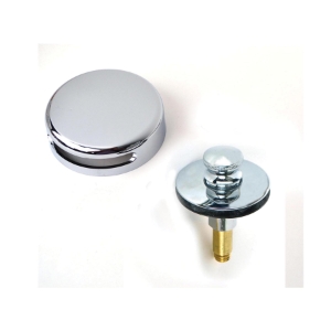 Watco® 900-LTSF-0-CP Innovator® 900 Solvent-Weld Assembly Bath Waste with Chrome Plated Lift and Turn Stopper/Faceplate