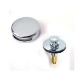 Watco® 900-LTSF-0-CP Innovator® 900 Solvent-Weld Assembly Bath Waste with Chrome Plated Lift and Turn Stopper/Faceplate