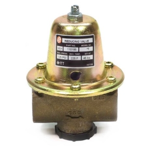 Bell & Gossett 110195LF Pressure Reducing Valve, 3/4 in, NPT, 25 to 60 psig, 6-1/2 to 7 gpm, Brass Body