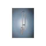 Moen® R8960FD Flip-Up Grab Bar, Home Care®, 30 in L x 1-1/4 in Dia, Stainless Steel, Stainless Steel