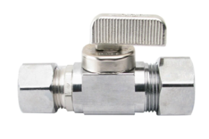 dahl 111-33-32-BAG 5/8" OD x 1/2"OD Compression Straight Stop