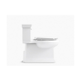 Kohler® 6428-7 1-Piece Toilet, Memoirs® Comfort Height®, Compact Elongated Bowl, 16-1/2 in H Rim, 12 in Rough-In, 1.28 gpf, Black