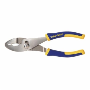 Irwin® Vise-Grip® 2078406 Standard Slip Joint Plier, 1-1/8 in L x 1-5/32 in W x 7/16 in THK Nickel Chromium Steel Jaw, Machined/Serrated Jaw Surface, 6 in OAL, ASTM Approved