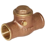 Legend GREEN™ 105-204NL S-451NL Swing Check Valve, 3/4 in Nominal, C End Style, Cast Brass Body