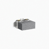 Kohler® 26339-NA 1-Port Thermostatic Valve with Integral Volume Control, 3/4 in FNPT Inlet x 1/2 in FNPT Outlet, 45 psi Pressure, 7 gpm Flow Rate, Brass/Plastic Body