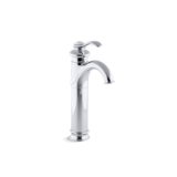 Kohler® 12183-CP Tall Bathroom Sink Faucet, Fairfax®, 1.2 gpm Flow Rate, 7-1/2 in H Spout, 1 Handle, Pop-Up Drain, 1 Faucet Hole, Polished Chrome, Function: Traditional