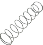 Maxitrol® R9110-36 Plated Spring, 3-6" Range