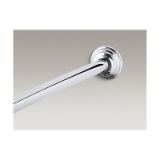 Kohler® 9349-2BZ Expanse® Traditional Curved Shower Rod, Stainless Steel, Oil Rubbed Bronze