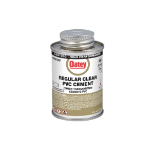 Oatey® 31012 Low VOC Regular Body PVC Cement, 4 oz Container, Clear