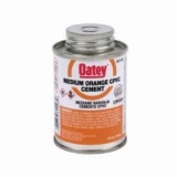 Oatey® 31128 Low VOC Medium Body CPVC Cement, 4 oz Container, Orange