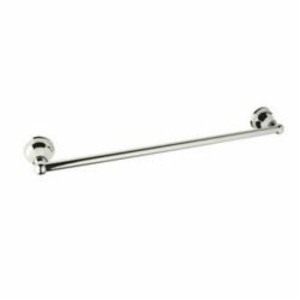Rohl® A6886/30PN Palladian Single Towel Bar, 30 in L Bar, 3-3/32 in OAD, Brass, Polished Nickel