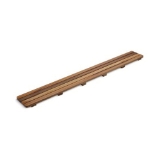 Kohler® 9336-NA Groove® Drain Cover, 55-1/2 in L x 5-1/2 in W, Teakwood