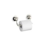 Kohler® 11415-SN Toilet Tissue Holder, Bancroft®, 3-3/4 in H, Metal, Vibrant® Polished Nickel