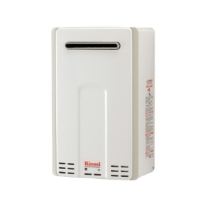 Rinnai® V65eN HE Series Tankless Water Heater, Natural Gas Fuel, 150000 Btu/hr, Outdoor, Non-Condensing, 6.6 gpm, 0.82, Residential