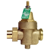 WATTS® 0009590 LFN55B Pressure Reducing Valve, 3/4 in Nominal, Solder Union x FNPT End Style, 25 to 75 psi Pressure, Brass Body