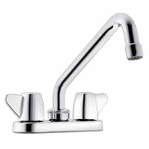 Moen® 40812 Cornerstone™ Laundry Faucet, 1.5 gpm Flow Rate, Polished Chrome, 2 Handles