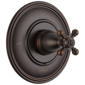 Brizo® T66T038-RB Traditional Valve Trim, 12 gpm Shower, Venetian Bronze