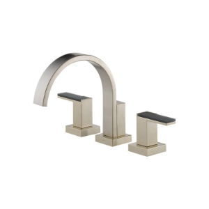 Brizo® T67380-BNLHP Roman Tub Trim - Less Handles, Siderna®, 18 gpm, 10 to 16 in Center, Brushed Nickel, 2 Handles, Traditional