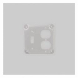 Diversitech PI368 Toggle Switch and Duplex Receptacle, Steel
