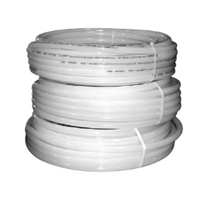 Uponor AquaPEX® F1021250 Tubing, 1-1/4 in Nominal, 1.054 in ID x 1-3/8 in OD x 300 ft Coil L, White, PEX