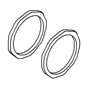 Kohler® 79148-58 Replacement Grip Ring Kit, Thunder Grey