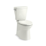 Kohler® 20204-NY Betello® Toilet Tank with ContinuousClean Technology, 1.28 gpf, Left Hand Trip Lever Flush, Dune