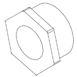 Kohler® 1013250 Jet Nozzle Nut