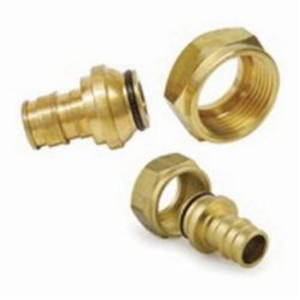Uponor ProPEX® Q4020750 Fitting Assembly, R20 x 3/4 in, 125 psi, Brass