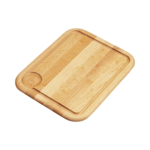 Elkay® CB1613 Cutting Board, 16-3/4 in L x 13-1/2 in W x 1 in THK, Hardwood