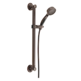 Brizo® 51900-RB ActivTouch® Traditional Decorative Hand Shower Kit, 3 in Dia 9 Shower Head, 2 gpm Flow Rate, 60 to 82 in L Hose, 1/2 in Connection, Venetian Bronze
