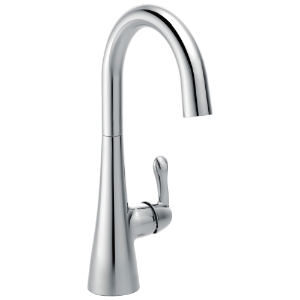 DELTA® 1953LF Bar/Prep Faucet, Addison™, Polished Chrome, 1 Handle, 1.5 gpm