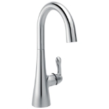 DELTA® 1953LF Bar/Prep Faucet, Addison®, Chrome, 1 Handle, 1.5 gpm