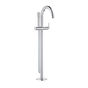 GROHE 32653003 Atrio® New Freestanding Tub Faucet with 26465 Sena 1.75 gpm Stick Hand Shower, 1.75 gpm, Polished Chrome, 1 Handle, Residential
