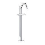 GROHE 32653003 Atrio® New Freestanding Tub Faucet with 26465 Sena 1.75 gpm Stick Hand Shower, 1.75 gpm, Polished Chrome, 1 Handle, Residential