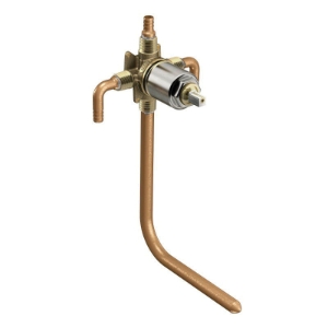 CFG 45313 4-Port Pressure Balancing Tub/Shower Valve, 1/2 in C Inlet x 1/2 in IPS Outlet, Brass Body