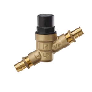 Resideo DS05-101-PEX-LF/U Pressure Regulating Valve, 3/4 in Nominal, NPT End Style, 250 psi Pressure, Brass Body