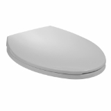 Mansfield® SmartClose™ 533711 SB700 Toilet Seat with Cover, Elongated Bowl, Closed Front, Plastic, White