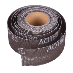 Hercules® 45011 Open Mesh Waterproof Abrasive Cloth, 5 yd L x 1-1/2 in W, 180 Grit, Aluminum Oxide Abrasive