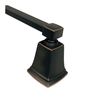 Moen® Y3224BRB Towel Bar, Boardwalk™, 24 in L Bar, Mediterranean Bronze