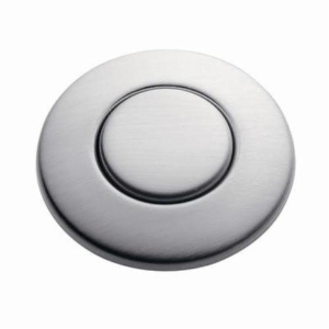 Insinkerator® 73274 Push Air Switch Button, Satin Nickel