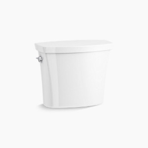 Kohler® 32808-0 2-Piece Toilet Tank, Kelston®, 1.28 gpf, Left Hand Trip Lever Flush, White