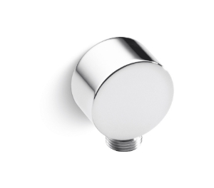 KALLISTA® P21661-00-CO Foundational Wall Supply Elbow, Polished Chrome