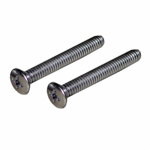 PlumbPak® 606-2PC Replacement Face Plate Screw, Polished Chrome